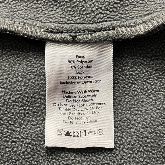 Eddie Bauer Men Soft Shell Jacket Full Zip Sz XL Black Weather Resistant Hiking - Picture 8 of 12